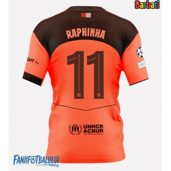 Barcelona Raphinha Belloli #11 Tricou Fotbal Replică 2025-26 Barbati Treilea